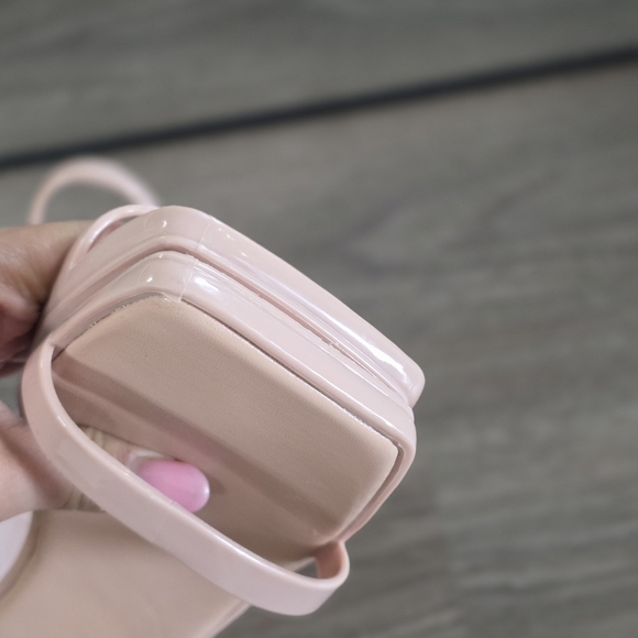 Jeffrey Campbell Jamm-3 Jelly Slide Minimalist Sandals in Nude, Size 9 - Picture 10 of 14